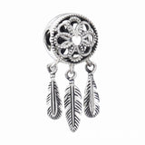 10Pcs/Lot Tassel Feather Dream Catcher Bracelet Necklace Charms Jewelry