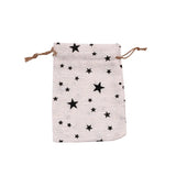 10Pcs Linen Cotton Bags 10x14cm Small Party Wedding Favor Muslin Gift Pouches
