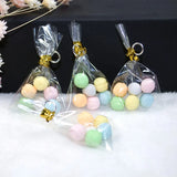 10Pcs Mini Macaron Cake & Bear Bag Charms Keychain Pendant DIY