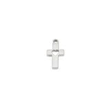 10Pcs Mirror Polish Stainless Steel Heart Cross Pendant Charms