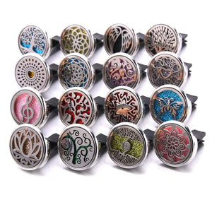 10Pcs Mixed Aromatherapy Car Clip Essential Oil Diffuser