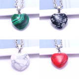 10Pcs/Lot Mixed Natural Stone Necklace Multicolor Jewelry Chakra Necklace
