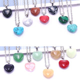 10Pcs/Lot Mixed Natural Stone Necklace Multicolor Jewelry Chakra Necklace