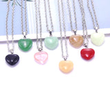 10Pcs/Lot Mixed Natural Stone Necklace Multicolor Jewelry Chakra Necklace