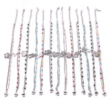 10Pcs Mixed Stainless Steel Bracelets Women Party Gift Charm Jewelry