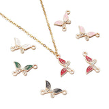 10Pcs Alloy Drip Oil Charms Animal Pendant DIY Jewelry Making Accessories