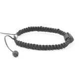 10Pcs Natural Tourmaline Chip Beads Cord Bracelet N0383JBC