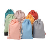 10Pcs Natural Soap Packaging Pouch Colorful Cotton Bags