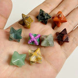 10Pcs Natural Stone Pendants Opal Crystals Reiki Pendant for Jewelry Making