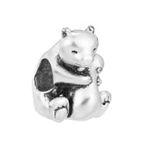 10Pcs Silver Plated Boy/Girl Charms Beads Pendant DIY Jewelry Making