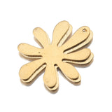 10Pcs/Lot Brass Flower Charms For Earrings Necklace DIY
