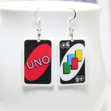 10Pcs Peker Game Card Charm Acrylic Pendant Jewelry Making 33*22MM