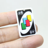 10Pcs Peker Game Card Charm Acrylic Pendant Jewelry Making 33*22MM