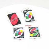 10Pcs Peker Game Card Charm Acrylic Pendant Jewelry Making 33*22MM