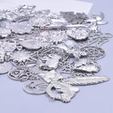 10Pcs/Lot Mix Witch Knot Moon Star Charms Stainless Steel Pendant Jewelry