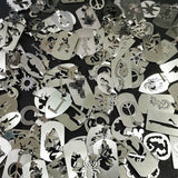 10Pcs Stainless Steel Pendants Jewelry Finding Accessories