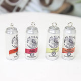 10Pcs Resin 3D Drink Can Charms Pendant DIY Jewelry Making