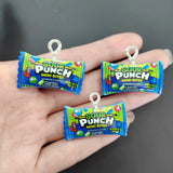 10Pcs Resin Candy Charm Pendant DIY Crafts Jewelry Earrings Keychain