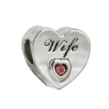 10Pcs Silver Heart Charms DIY Jewelry Making