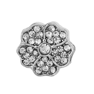 Crystal Flower Butterfly Charms Beads for Bracelets Necklace