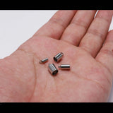 10Pcs Stainless Steel End Cap for Tassel Leather Cord DIY Bracelet