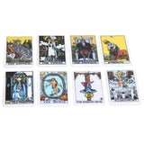 10Pcs Tarot Card Charm Acrylic Pendant For Jewelry Making