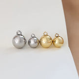 10Pcs Love Heart Pendants DIY Necklace Bracelet Earrings for Jewelry Making