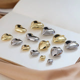 10Pcs Love Heart Pendants DIY Necklace Bracelet Earrings for Jewelry Making