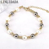 10Pcs Freshwater Pearl Bracelets Adjustable Beaded Pearls Jewelry