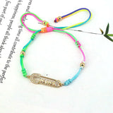 10Pcs Mama Mom Charms Zircon Heart Round Shape Bracelet for Mother's