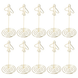 10Pcs Memo Clip Holder, Business Card Photo Frame