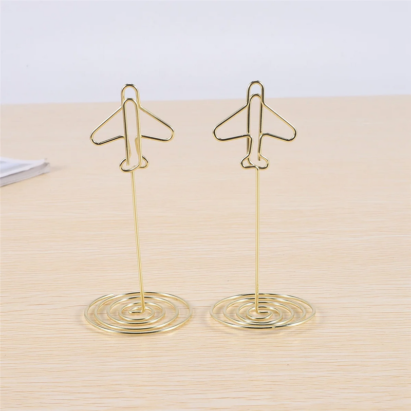 10Pcs Memo Clip Holder, Business Card Photo Frame
