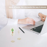 10Pcs Memo Clip Holder, Business Card Photo Frame