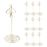 10Pcs Memo Clip Holder, Business Card Photo Frame