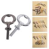 10Pcs Stainless Steel Bottle Opener Blanks Kit