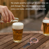 10Pcs Stainless Steel Bottle Opener Blanks Kit