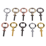 10Pcs Stainless Steel Bottle Opener Blanks Kit
