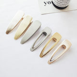10Pcs Hairpins Base Blank Square Hair Clip for Jewelry Making Diy Girls