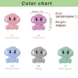 10Pcs Mini Animal Mix Silicone Beads DIY Bracelet Jewelry Bulk Accessories