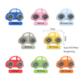 10Pcs Mini Car Silicone Beads DIY Jewelry Making Baby Accessories