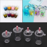 10Pcs Mini Frappuccino Cup Coffee Cup Dollhouse Plastic Cake Ice Crea