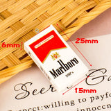 10Pcs Mini Resin Cigarette Charms for DIY Jewelry Making