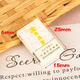10Pcs Mini Resin Cigarette Charms for DIY Jewelry Making