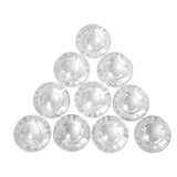 10Pcs Mushroom Guitar Effect Pedal Foot Nail Cap Guitar Pedal Knob Protector