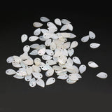 10Pcs Mother Of Pearl Shell Leaf Pendant Beads DIY Jewelry Making