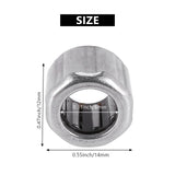 10Pcs Needle Roller HF081412 8X14X12mm for Manufacturing
