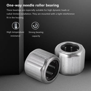 10Pcs Needle Roller HF081412 8X14X12mm for Manufacturing