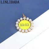 10Pcs Angel Number Charms 11:11 Pendant Necklaces Protection Jewelry