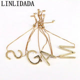 10Pcs Adjustable Initial Letter Charm Bracelet Women Jewelry Gift