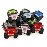 10Pcs Baby Silicone Beads Mini Jeep Car Pacifier Chain Bracelet Jewelry